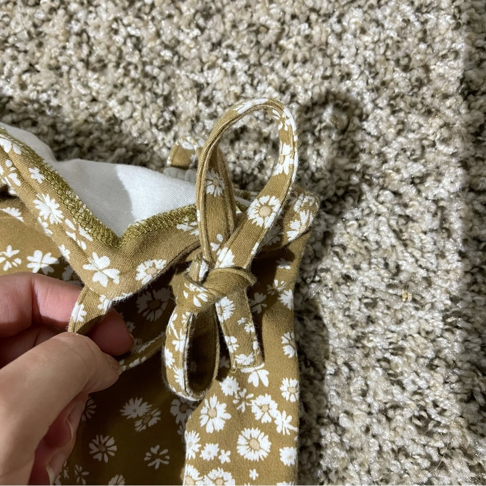 Jamie Kay Luna Playsuit Daisy Floral Size 1 year Neutral color Clothing - Picture 4 of 5